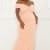 OPEN PACKS-IXD9629SP - PEARL BEAD OFF THE SHOULDER PLUS SIZE MAXI DRESS - BLUSH - 2xl